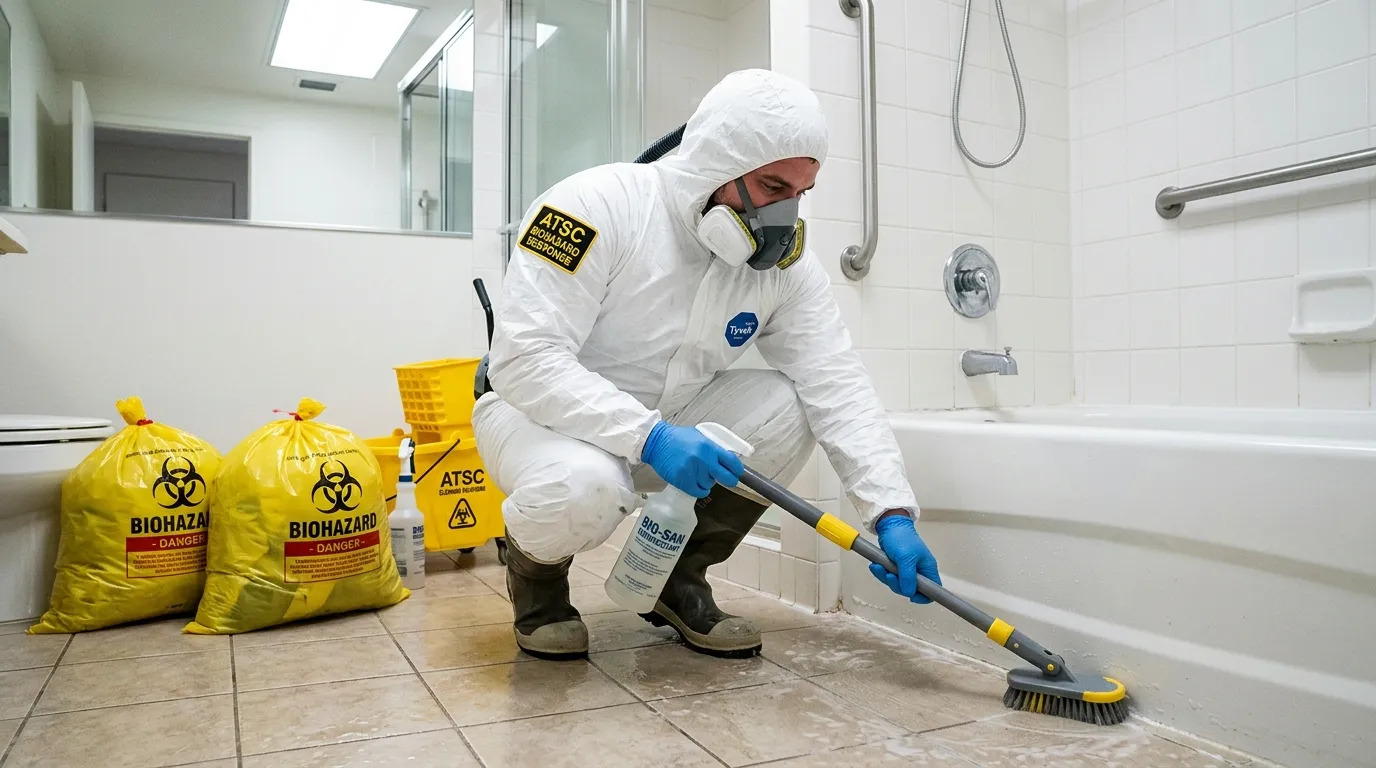 Decontamination equipment deployed for Blood Cleanup in Apopka